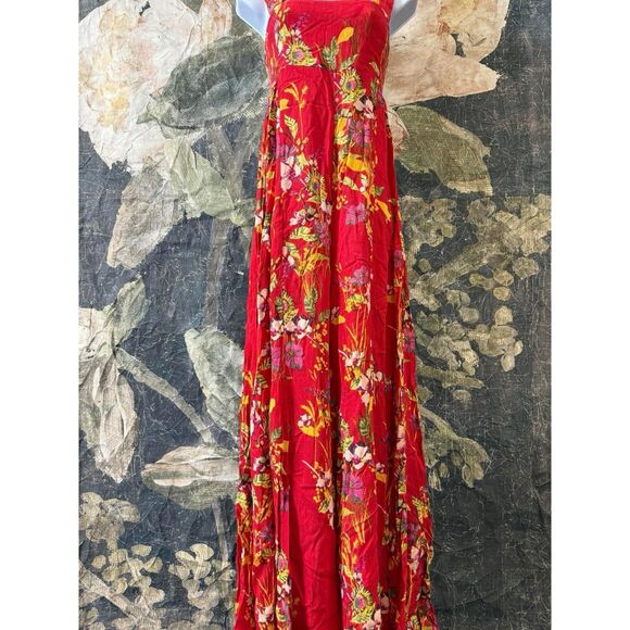 NWT Free People ONE Aloha One Piece Wide Leg Floral Jumpsuit Size Xs - Picture 8 of 11